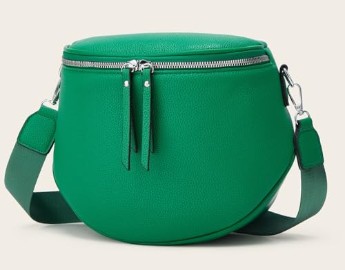 Womens Vintage Vegan Leather Shoulder Bag Small Crossbody Sling Purse Handbags Chest Satchels2