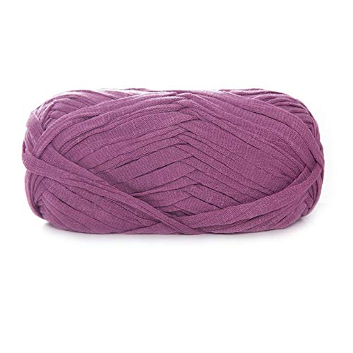 Handcrafts Knitting Yarn,100g Flat Faux Wool Kntting Yarn Crochet Hand-Woven Thread for Blanket Basket