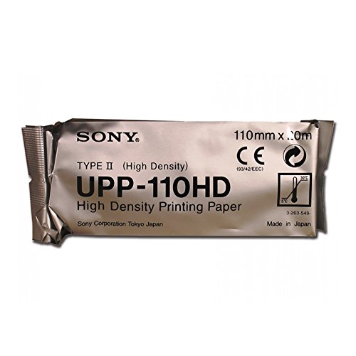 10 Rollos de papel Sony para impresora térmica Ecografica upp-110hd – Original