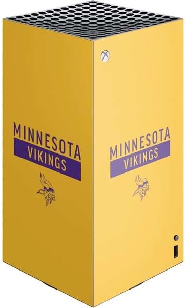 Skinit Decal Gaming Skin Compatible with Xbox Series X Digital Edition Console - Officially Licensed NFL Minnesota Vikings Trailblazer Design