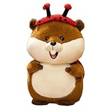 [Compagnon de rêve] : notre poupée en peluche marmotte offre un confort émotionnel et une joie, servant de compagnon de rêve for dormir ou jouer.