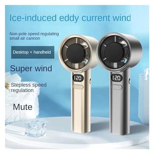 Ventilateur à main portable rechargeable USB pour refroidissement - 3