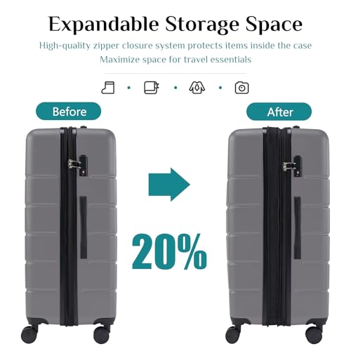 OLIXIS 3-Piece ABS Spinner Set
