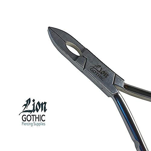 Bodyjewelryonline 6" Ring Closing Pliers [Deep Grooves], Body Piercing Tool Instrument, Multiple Ring Closing Usage [Navel Ring/Tongue Ring/Lip Ring/More], Professional Use #TOP1