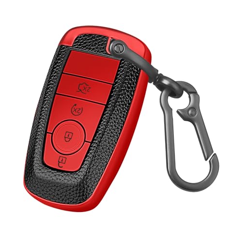 QBUC for Ford Key Fob Cover (Red, 4 Button) by QBUC - Used condition - US$8.92