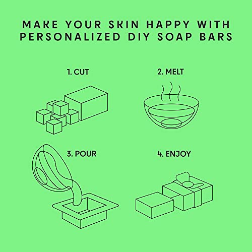 Skin Said Yes 5 Lb Clear Glycerin Soap Base - Melt and Pour Soap Making Supplies - Glicerina para Hacer Jabones - Organic Without SLS/SLES, All Natural - Perfect for DIY Projects by Skin Said Yes - Image 5