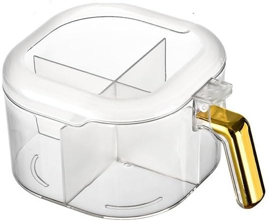 Kitchen Seasoning Box Household Jar Set Four Compartments Integrated Kitchenware