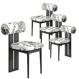 Fabricadas pensando en la calidad, nuestras sillas de comedor cuentan con un marco de roble macizo para mayor estabilidad y durabilidad. La tapicería de cuero de alta calidad y la esponja de alta densidad proporcionan comodidad y apoyo, asegurando que conserven su forma con el tiempo. Perfectas para mejorar tu experiencia gastronómica, estas sillas combinan estilo y funcionalidad para cualquier hogar.