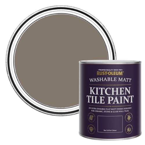 Rust-Oleum Water-Resistant Kitchen Tile Paint in Matt Finish - Windy Nook 750ml