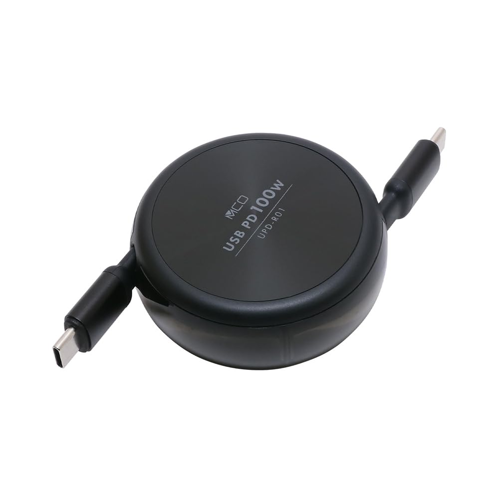 Amazon.co.jp：MCO USB Type-C ケーブル コードリールタイプ