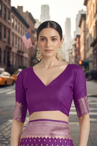 Monjolika Fashion kanjivaram silk saree in soft silk – image 6