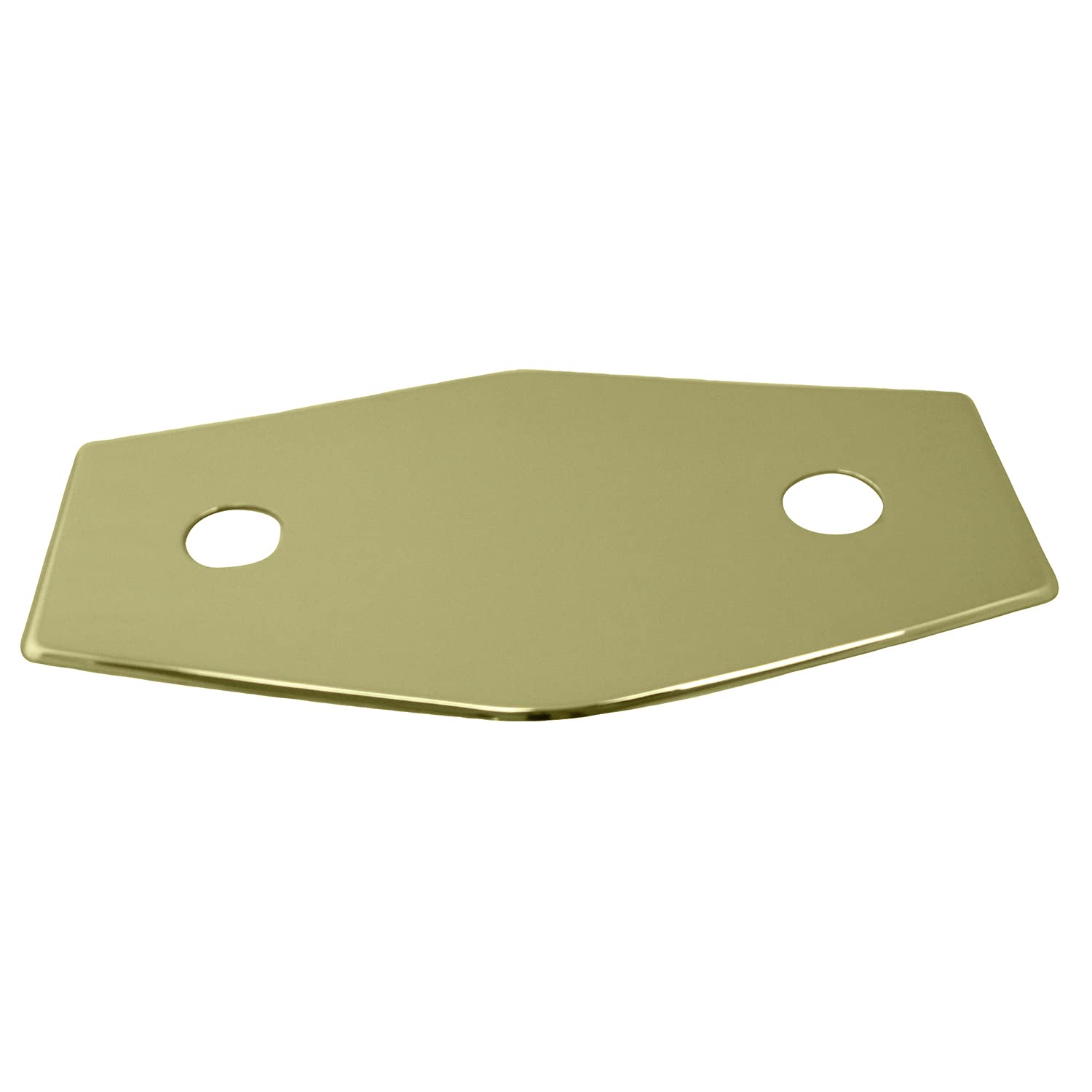 Plaque à deux trous Westbrass D504-03 étanche pour finition de douche