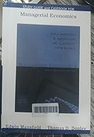 Managerial Economics - Theory, Applications & Cases 5e SG 0393977900 Book Cover
