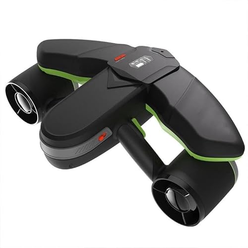 DTREEL Scooter Submarino Inteligente con Pantalla OLED de acción, Scooter eléctrico Impermeable de 40 m for Deportes acuáticos, Buceo, esnórquel y Aventuras en el mar