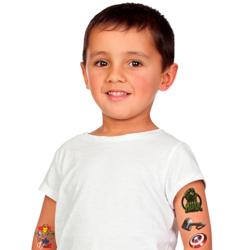 Tatuagem de Pele Temporária Infantil Vingadores