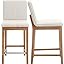 26 Inch, Linen, Khaki Stripe