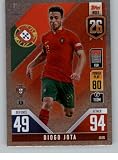 2022-23 Topps Match Attack 101 Road to UEFA Nations League Finals #CD26 Diogo Jota Portugal Official UNL Soccer Card in Raw (NM or Better) Condition