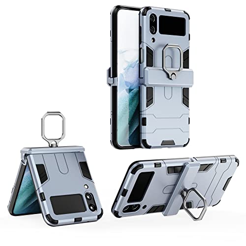 Coque Samsung Z Flip4 antichoc robuste bleu marine et ultra résistante