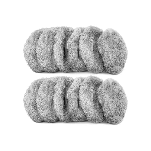 12PCS Microfiber Cleaning Cloth，Compatible For AlfaBot，X6 X7 Window Cleaning Robot Mop Cloths