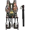 Kalkal Tree Stand Harness, Hunter Safety System Harness for Tree Stand, Lightweight Padded Hunting Safety Harness for Men