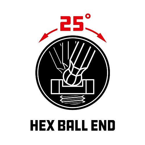 Powerbuilt 13 Piece Metric Jumbo Long Point Magnetic Hex Key Wrench, Allen Hex Key Wrench, 2Mm -19Mm - 941642 #TOP2