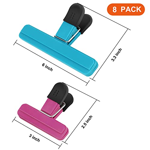 TACGEA Upgrade Wide Open Bag Clips