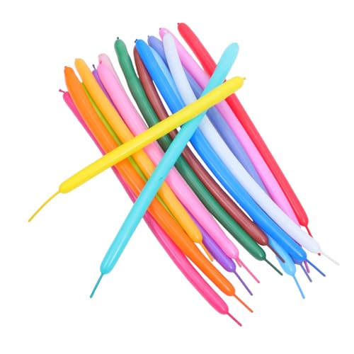 Parliky 200 Piezas Globos Largos de Látex Grueso para Modelado Animal Diseño Flexible y Seguro para Manualidades Infantiles Fiestas Bodas y Decoraciones Festivas