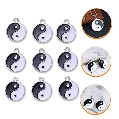 SHERCHPRY 36 Peças Joias Pingente Tai Chi Amuletos Para Fazer Joias Faça Você Mesmo Amuletos Para Fa