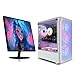 STGAubron Gaming PC Bundle with 24 Inch FHD LED Monitor- GeForce GTX 1660 Ti 6G, Intel Core I7 up to 3.9G, 16GB RAM, 512GB SSD, RGB Fan x6, Windows 11 Home
