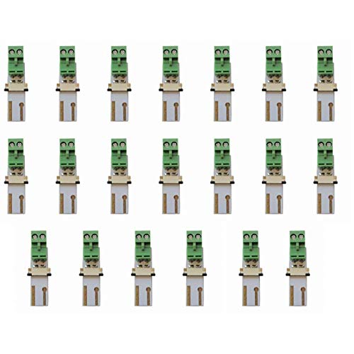 Tiger Paw Inspired LED Cable Connector Green Screw Terminal 20 Pack