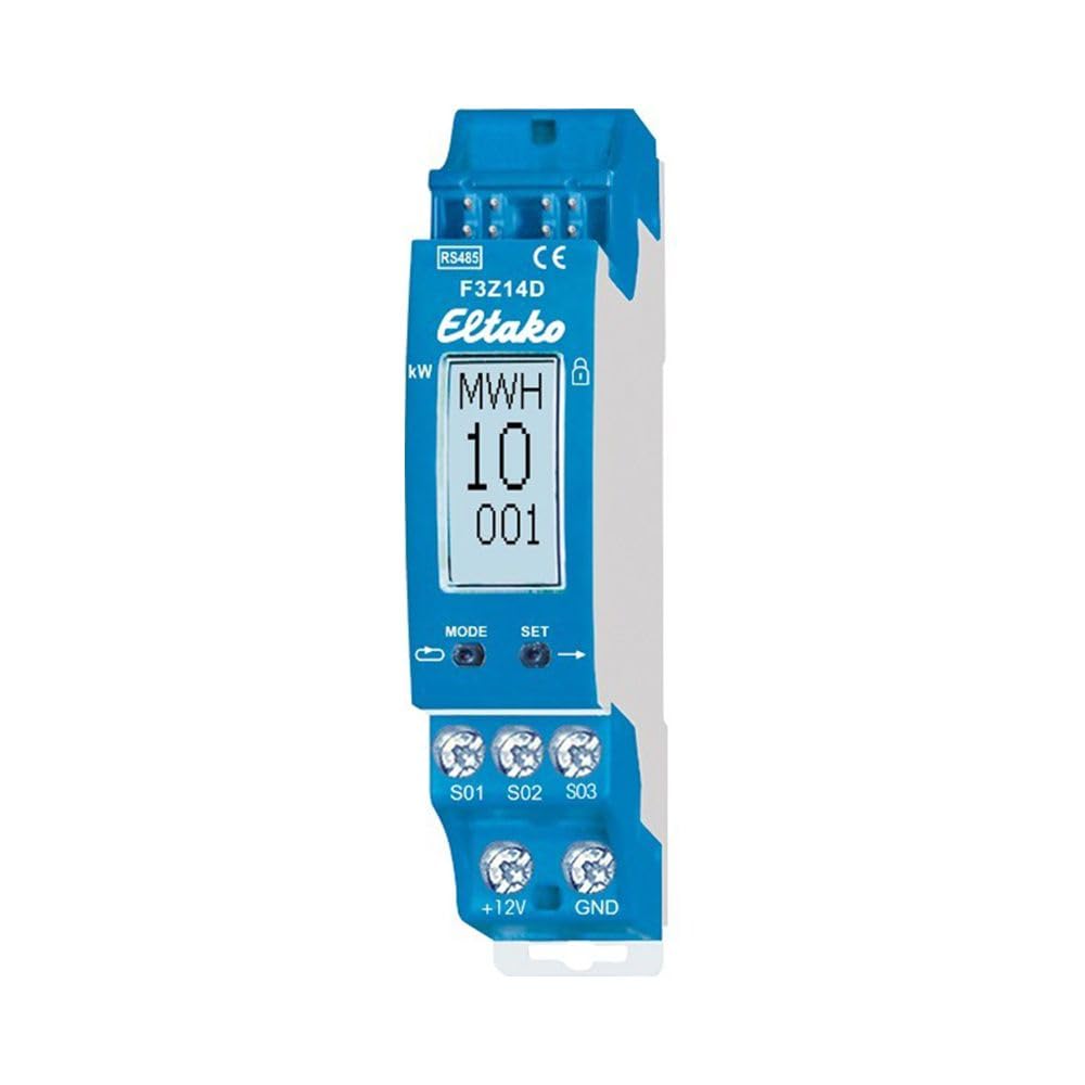 Eltako Collecteur pour Compteur de Bus RS485, 1 pièce, f3z14d pour Tableau