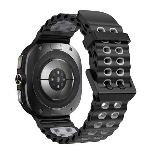 Bracelet en silicone XMKT premium pour montre Samsung Galaxy Watch Ultra 47mm