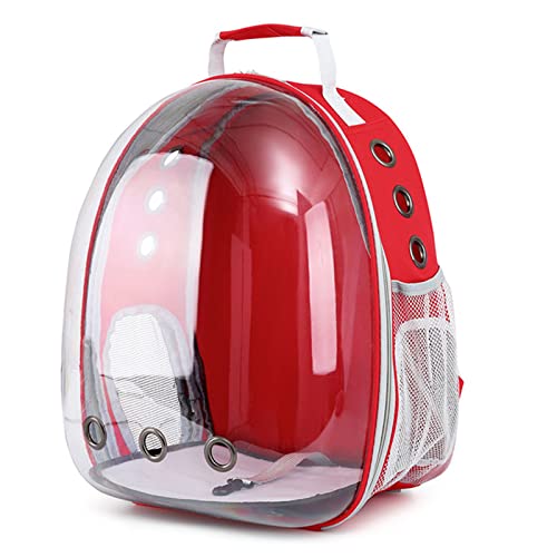 Cat Carrier, Expandable Portable Space Capsule Pet Backpack, Airline Approved Pet Carrier Rucksack, Ventilate Transparent Travel Bag For Small Animals Kitten Dog #TOP26