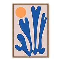 Framed Canvas Wall Art Illustration Canvas Prints Home Artwork Decoration for Living Room,Bedroom - 16x24 inches