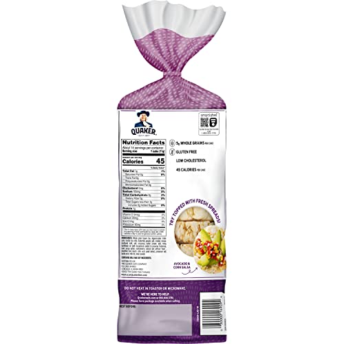 Quaker Rice Cakes, White Cheddar, 5.50 oz