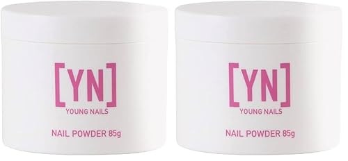 Vista 12 de Young Nails Polvo acrílico núcleo - Polvo acrílico autonivelante para uñas, polvo acrílico transparente, desnudo, rosa, blanco para extensión