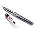 Platinum Fountain Pen, New Preppy, Fine Nib, Black(PSQ-300#1) + Ink Cartridges SPN-100A#1 (Black) Set (Japan Import) [Komainu-Dou Original Package]