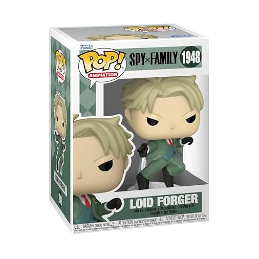 Funko Pop! Animation: Spy X Family - Loid Forger - Figura de Vinilo Coleccionable - Idea de Regalo - Mercancia Oficial - Juguetes para Niños y Adultos - Anime Fans - Muñeco para Coleccionistas | Ya disponible en tu tienda friki favorita! En mundofriki.es!