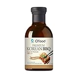O'Food Premium Korean BBQ Sauce, Bulgogi Galbi(Kalbi) KBBQ Marinade, 14.5 oz - No MSG, No Corn Syrup, Perfect for Wings, Chicken, Beef, Pork, Seafood, Noodles