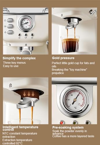 Cafetera de Expreso Automática con Molinillo Integrado 1.5 L miniatura 6