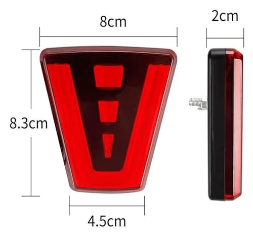 Troisième feu stop triangulaire DRL avec signalisation de freinage réactive