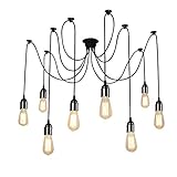 ANWENDUNG: Wird für Küche, Wohnzimmer, Esszimmer, Schlafzimmer, Coffee Shop Foyers, Restaurant, Bibliothek usw. verwendet. Nicht nur Beleuchtung, sondern auch Dekoration für Ihr Haus. Diese kleine Retro-Lampe lässt Ihr Haus größer aussehen. DIY-Stil, schafft eine retro, romantische Atmosphäre für Ihre Familie, Liebhaber und Freunde.