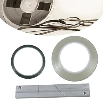 Juego De Empalme De Cinta Kits De Bloque De Empalme De Cinta Para Revoxsonido 1 4 10 Pulgadas Studer Revox Teac Basf Juego De Empalme De Cinta Kits De Bloque De Empalme De Cinta Para Revoxsonido 1 4 10 Pulgadas Studer Revox Teac Basf