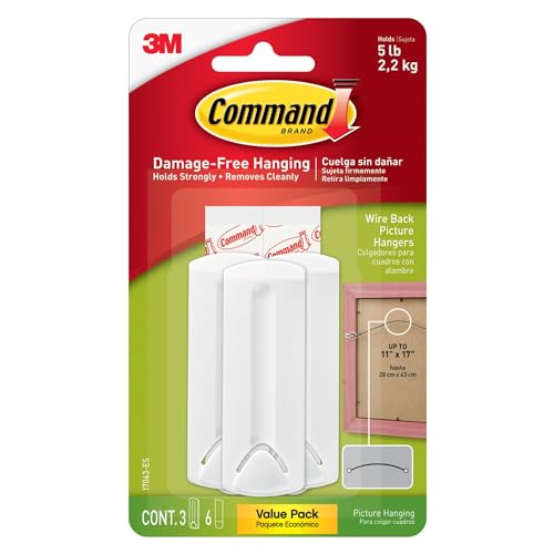 Image of Command Wire-Backed Picture Hanging Hooks