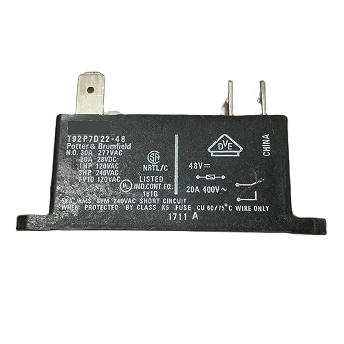 Relais de puissance 48VDC T92P7D22-48 évite la surchauffe de vos circuits 30A 6 pieds