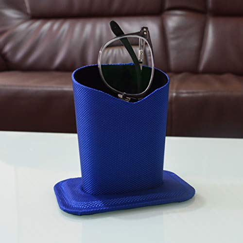 Baitaihem Pack of 2 Eyeglasses Holder Stand Protective Glasses Holder For Desks Or Nightstands, Blue - Thumbnail 5