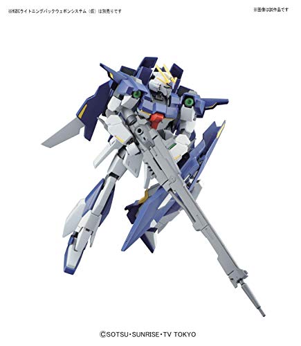 Bandai Lightning Gundam HGBF 1/144 Model Kit miniatura 5