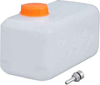 TsoLay Depósito de combustible con boquilla de aceite para coches, caravanas, color y amarillo