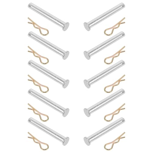 SEWACC 10 piezas Pasador de Acoplamiento para Andamios Pasador Insertable con Clips de Resistente Accesorios para Andamios de Obra Seguro y Estable