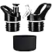couvercles pour Hydro Bouteille Standard Bouche Eau Bottle-Bite Vale Couvercle en Acier Inoxydable Paille Couvercle Twist Sports Couvercle pour Hydro Thermos Bouteille